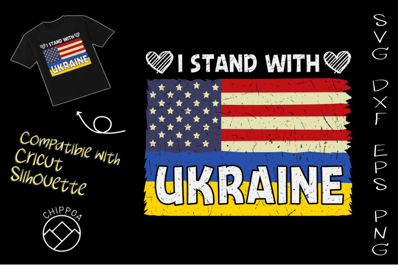 i-stand-with-ukraine-american-flag