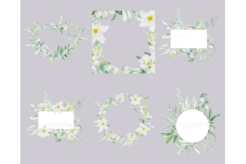 white-daffodil-flower-clip-art-b4