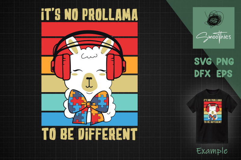 no-probllama-to-be-different-llama-svg