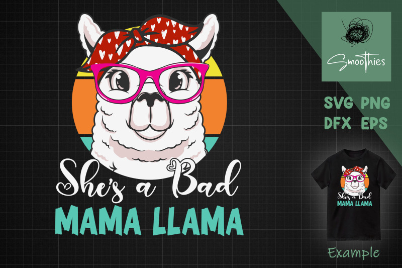 vintage-sunset-she-039-s-a-bad-mama-llama