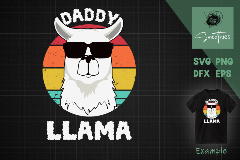 daddy-llama-papa-father-day-llamas-lover