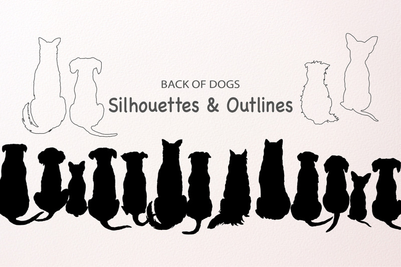 back-of-dogs-silhouettes-outlines-svg