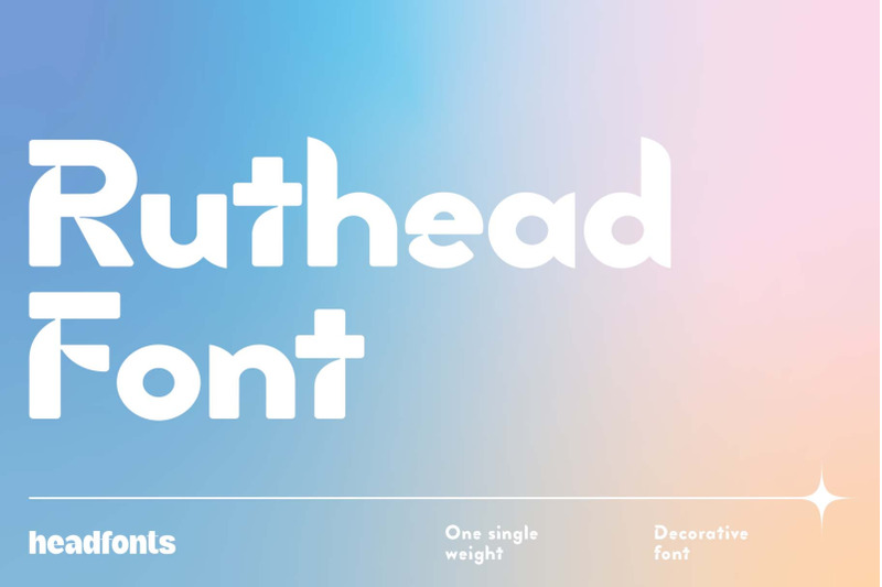 ruthead-display-font