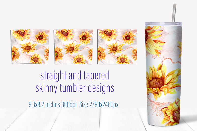 sunflower-tumbler-sublimation-png-glitter-20oz-wrap-design