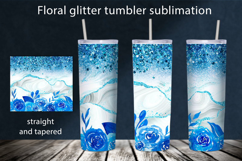 floral-seamless-tumbler-sublimation-20oz-glitter-wrap-design