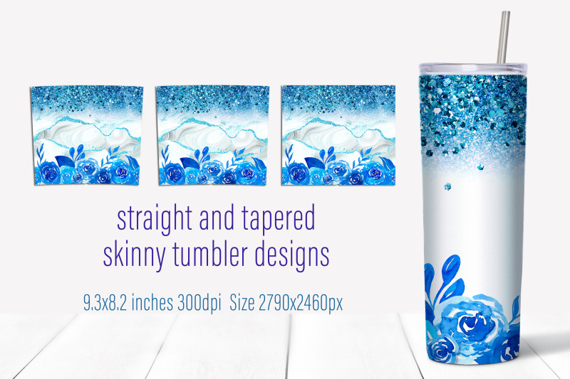 floral-seamless-tumbler-sublimation-20oz-glitter-wrap-design