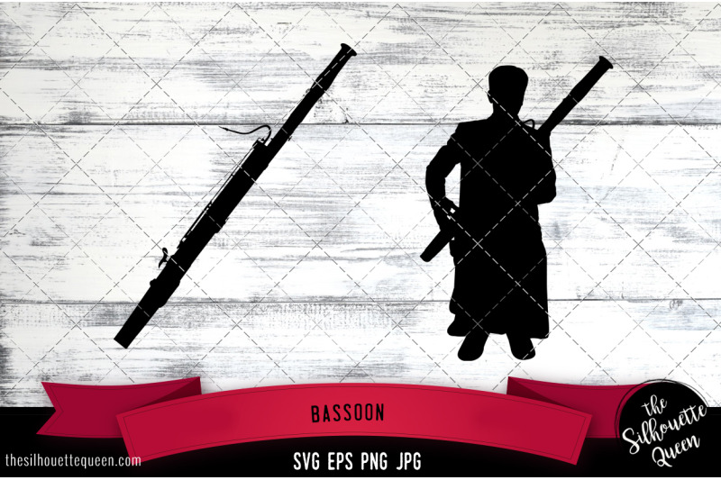 bassoon-silhouette-vector-svg