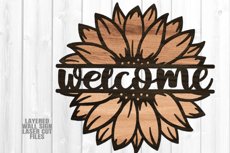 welcome-sunflower-sign-svg-laser-cut-files-floral-glowforge-files