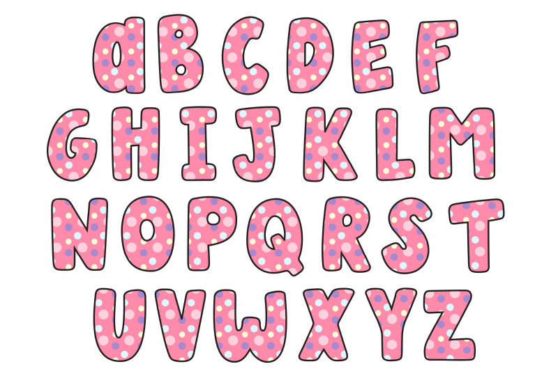 Easter PNG Alphabet and Clipart By Kellie Jayne Studio | TheHungryJPEG
