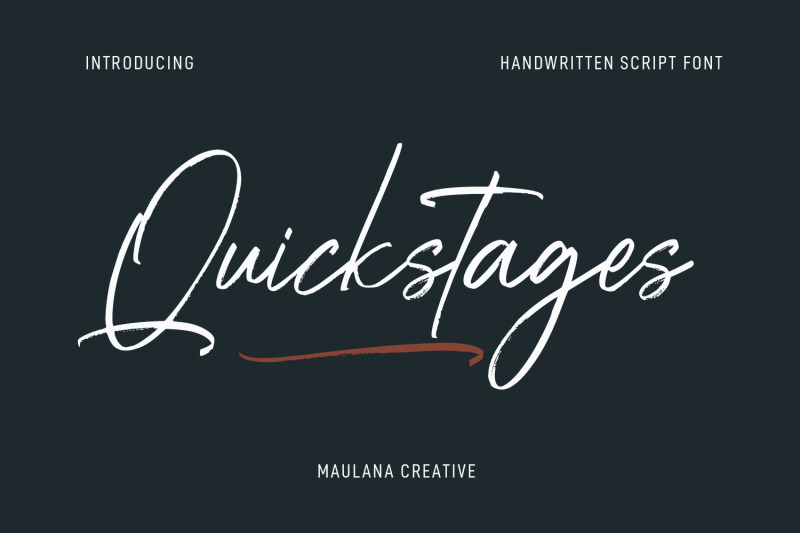 quickstages-brush-script-font