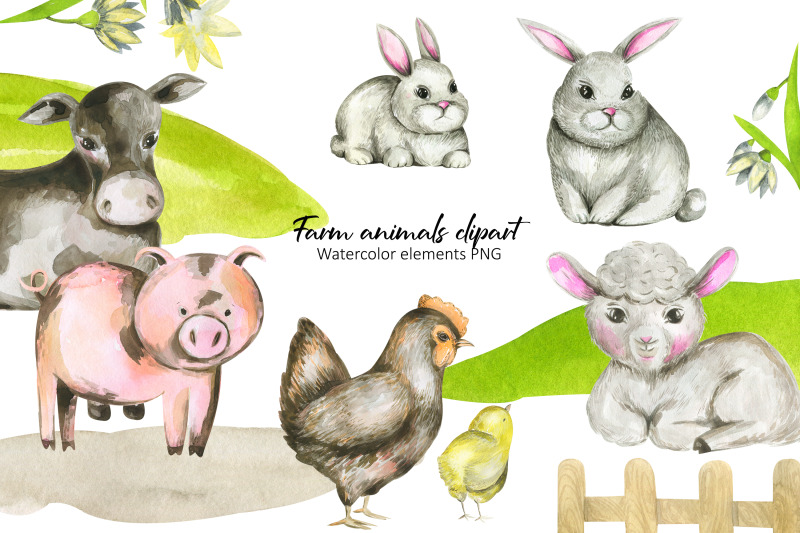 watercolor-farm-animals-clipart