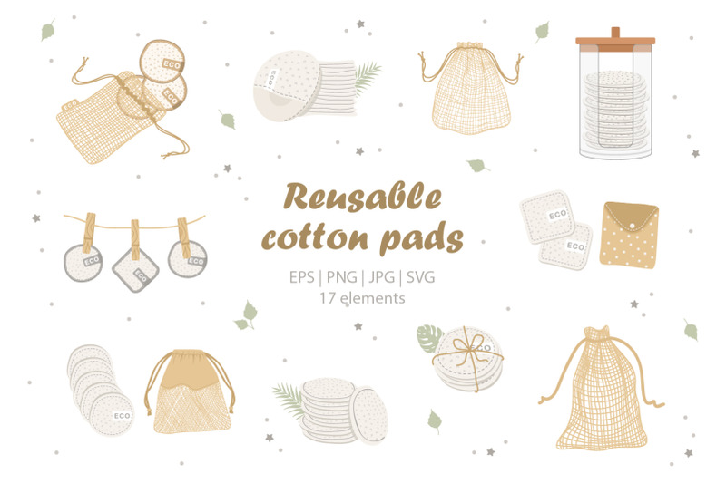 reusable-cotton-pads-collection