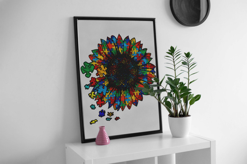 autism-sunflower-puzzle-sublimation