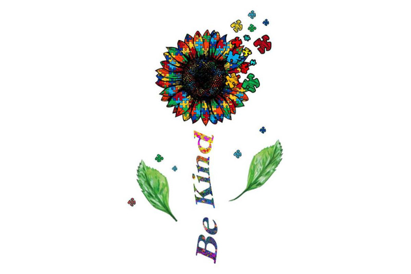 be-kind-sunflower-autism-sublimation