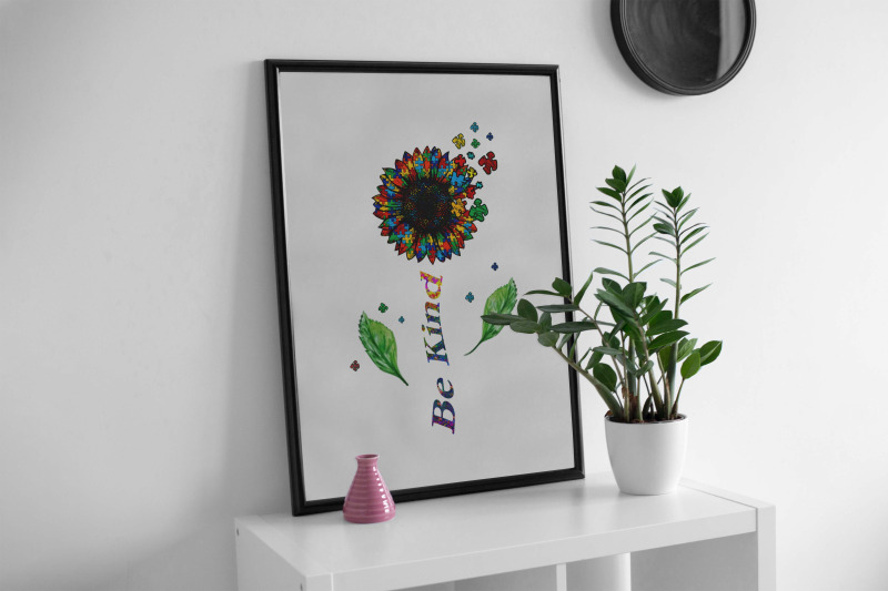 be-kind-sunflower-autism-sublimation