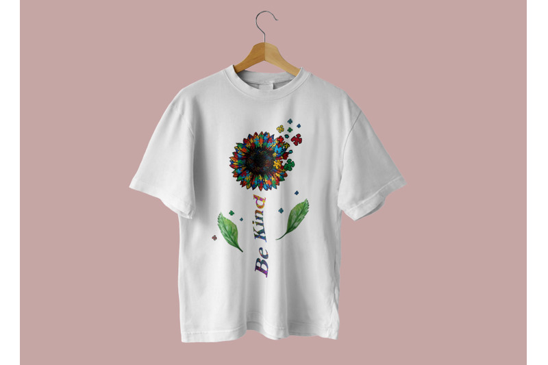 be-kind-sunflower-autism-sublimation