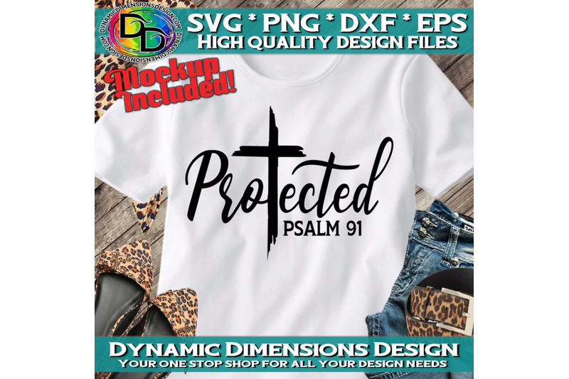 protected-svg-christian-svg-psalm-91-svg-dxf-png-instant-download