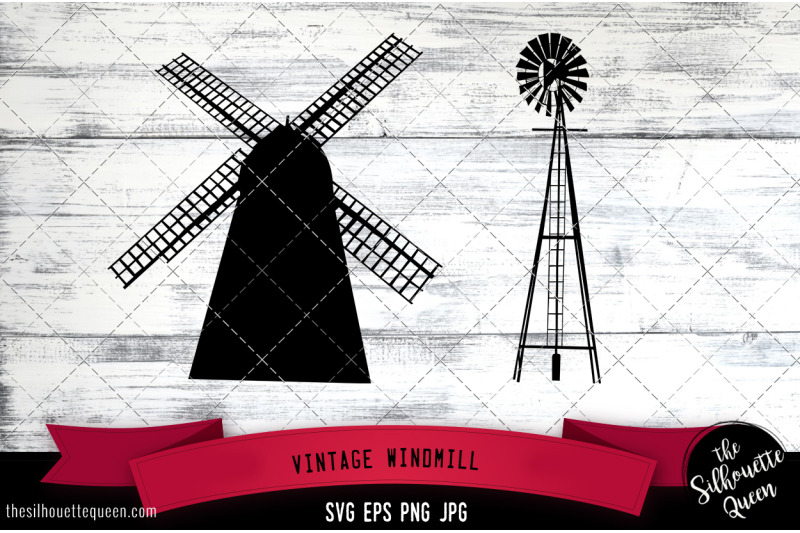 vintage-windmill-silhouette-vector-svg