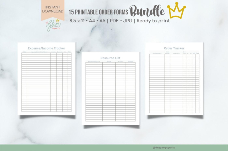 15-printable-order-forms-and-trackers-kdp-interior