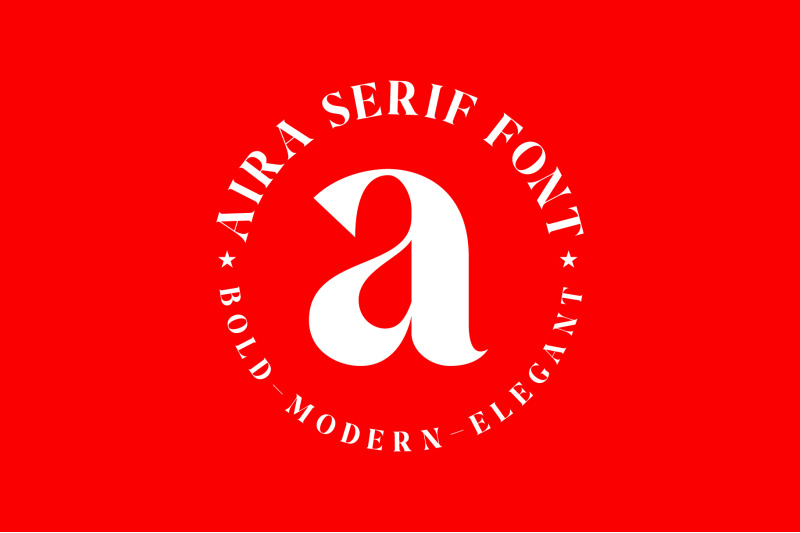 aira-modern-serif-typeface