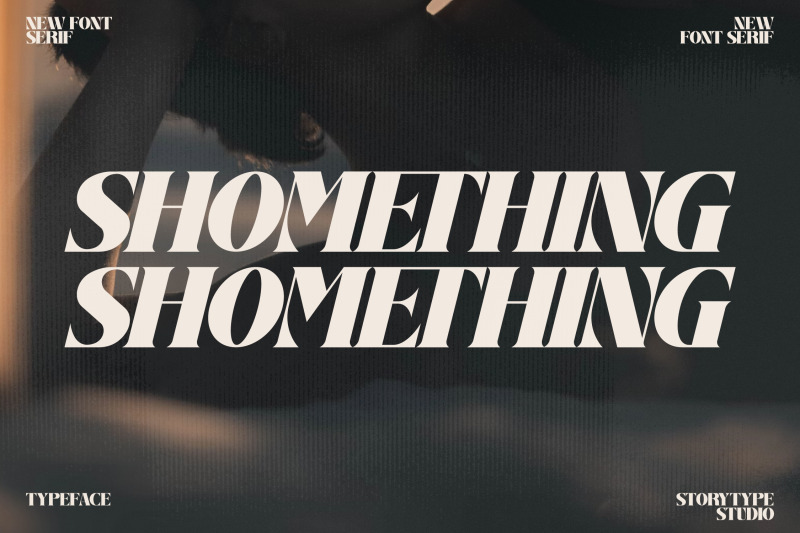 shomething-typeface