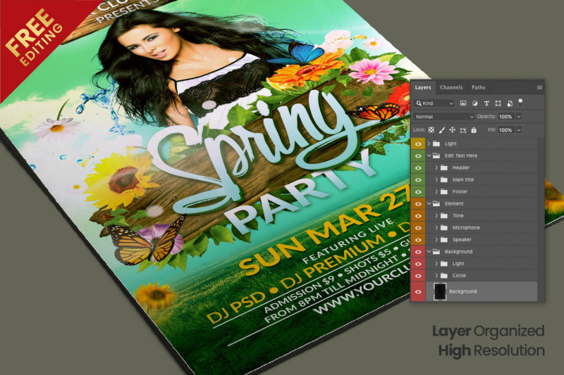 modern-creative-spring-party-flyer-template