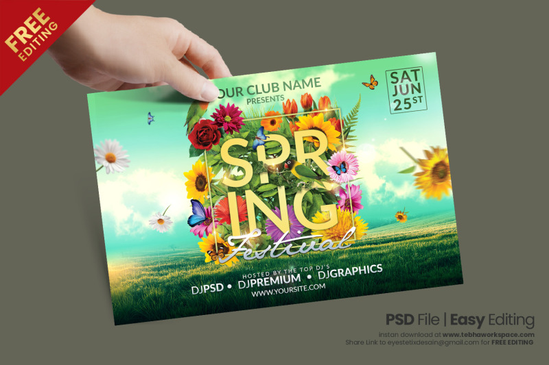 modern-colorful-spring-festival-flyer-template