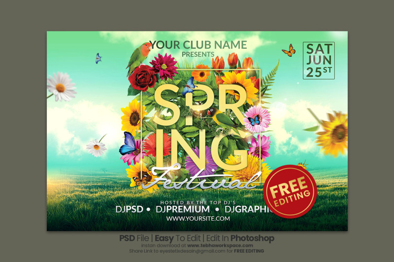 modern-colorful-spring-festival-flyer-template