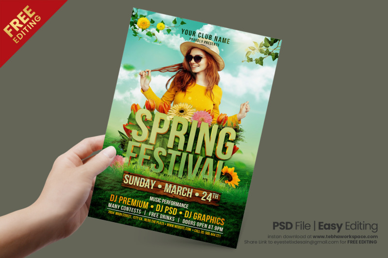 modern-colorful-spring-festival-flyer-template