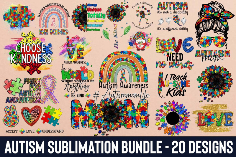 20-design-of-autism-sublimation-bundle