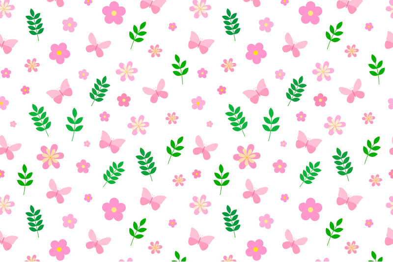 spring-pattern-spring-flowers-pattern-gardening-pattern