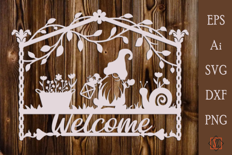 welcome-sign-for-your-home-with-a-gnome