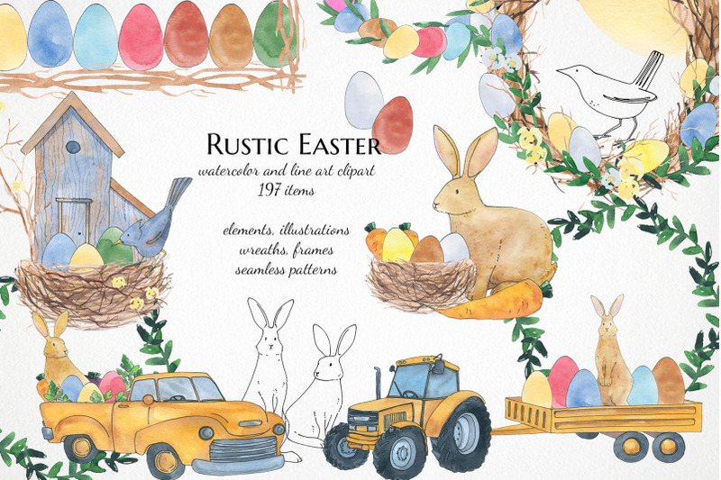 watercolor-easter-clipart-bunny-with-eggs-basket-png-rabbit-images