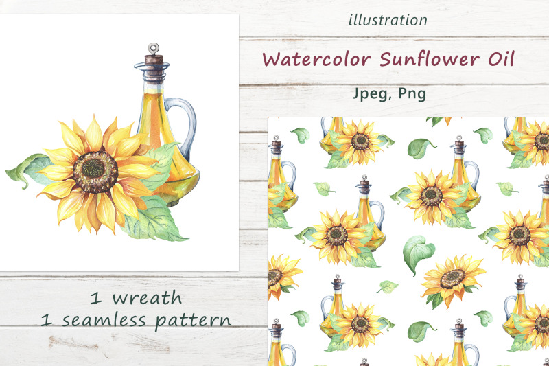 watercolor-sunflower-oil