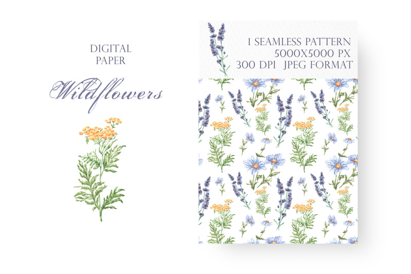 wildflowers-seamless-pattern-watercolor-garden-meadow-flowers