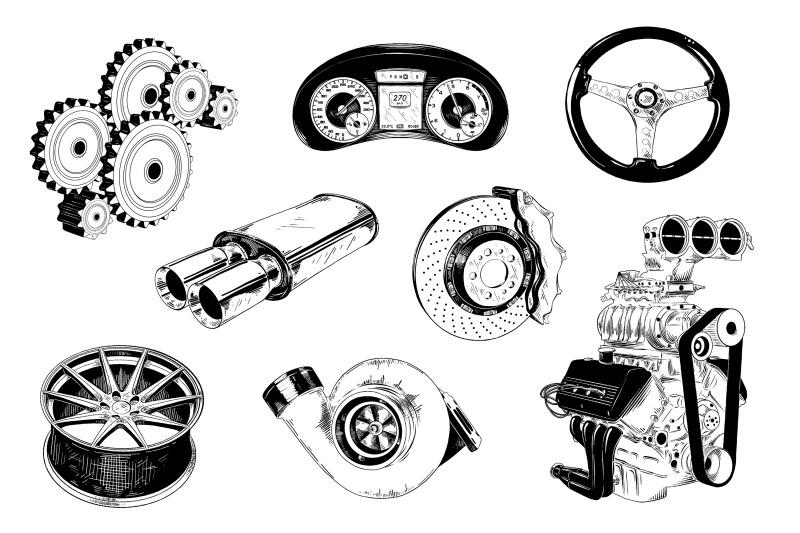 mechanic-hand-drawn-sketches