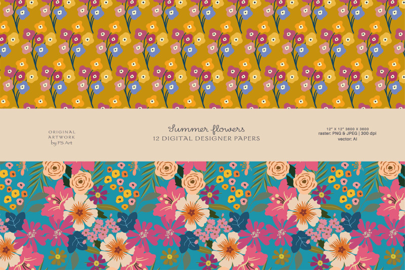 summer-flowers-digital-floral-clipart