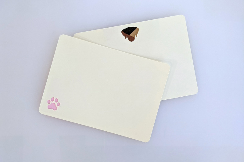 dog-envelope-and-card-template
