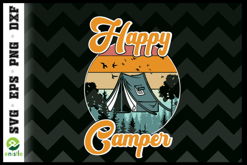 camping-hiking-lover-happy-camper