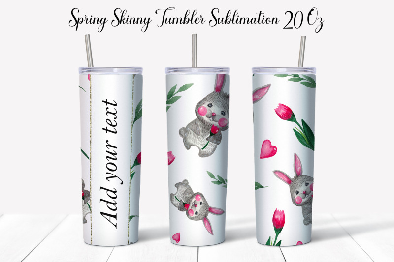 spring-tumbler-design-for-sublimation-printing