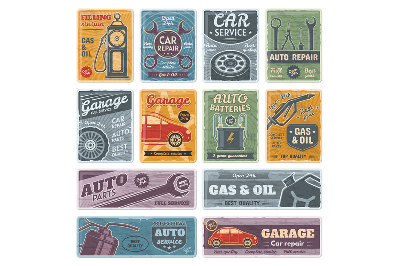 retro-car-metal-signs-garage-fuel-auto-service-posters-gasoline-st