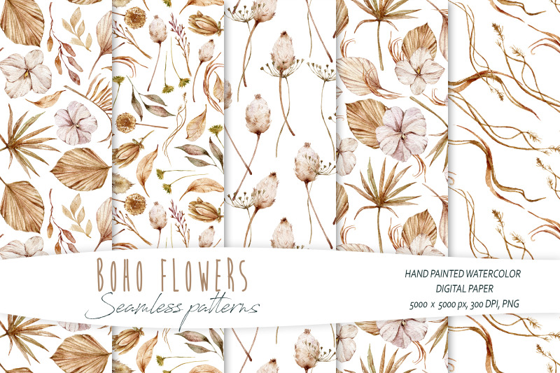 watercolor-boho-floral-seamless-patterns-5-png-amp-jpeg-files