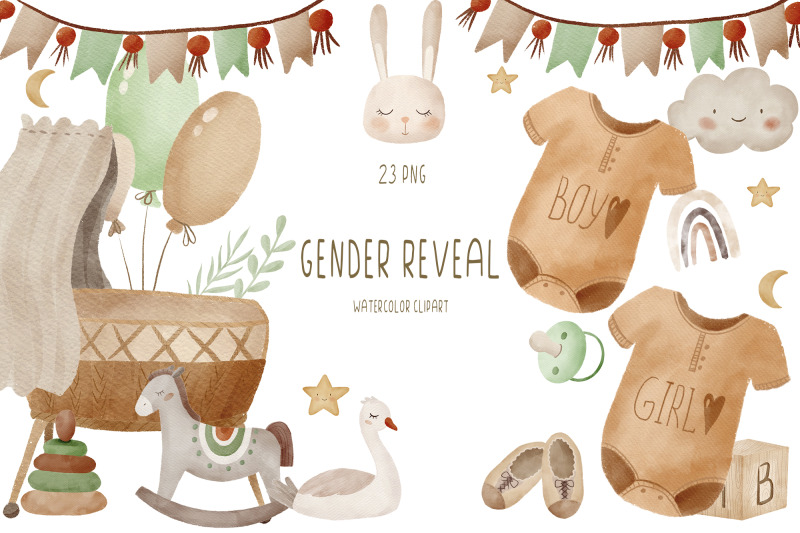 watercolor-gender-reveal-clipart-png-baby-shower-clipart-boho-newbor