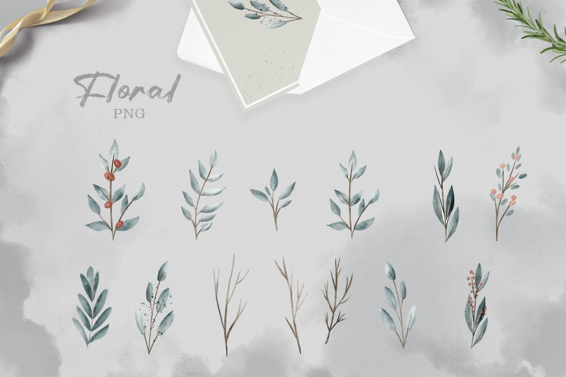 watercolor-winter-deer-clipart-png-woodland-animals-png