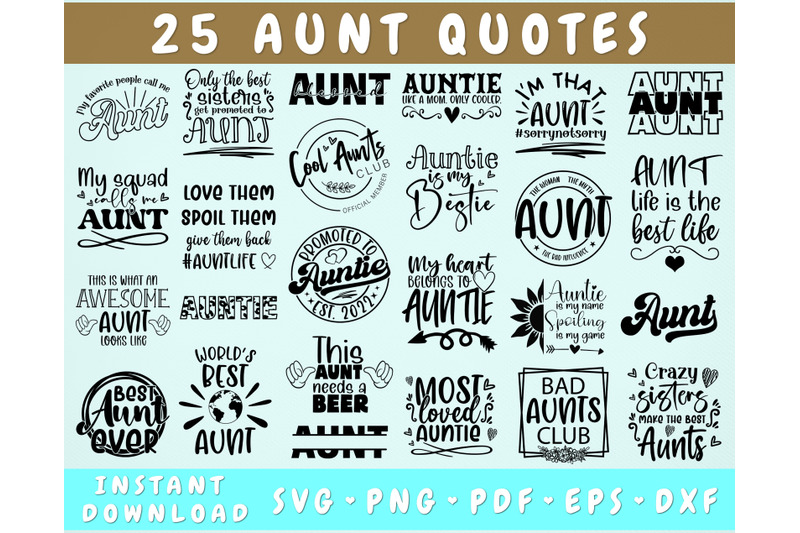 aunt-quotes-svg-bundle-25-designs-aunt-sayings-svg-auntie-svg