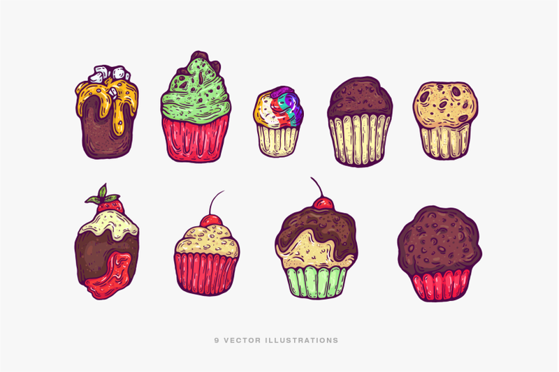 9-vector-muffins-and-cupcakes