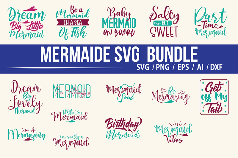 mermaid-svg-bundle