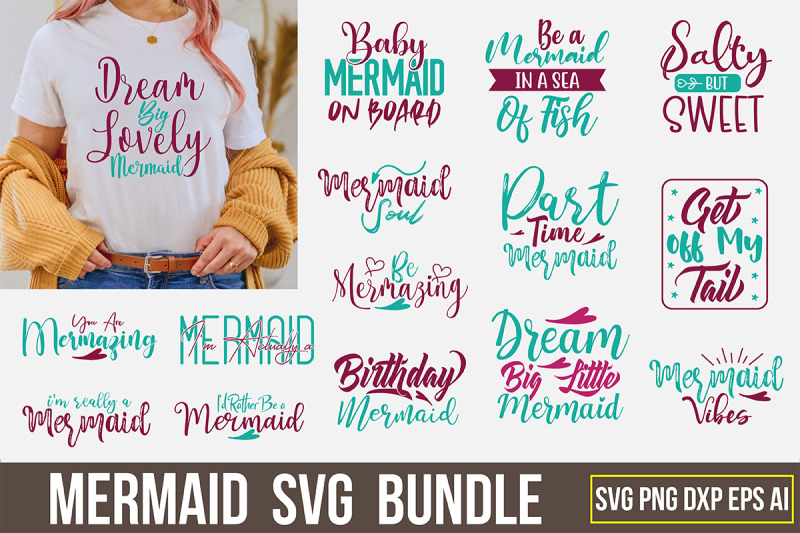 mermaid-svg-bundle