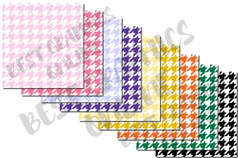 100-houndstooth-digital-pattern-papers