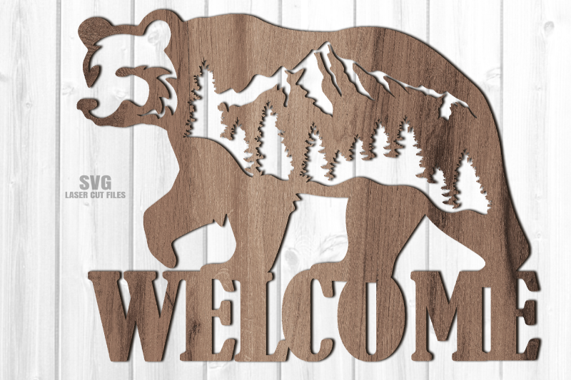 bear-welcome-sign-svg-laser-cut-files-rustic-glowforge-files